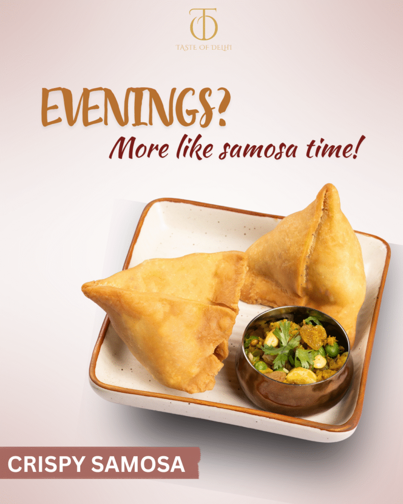 crispy samosas
